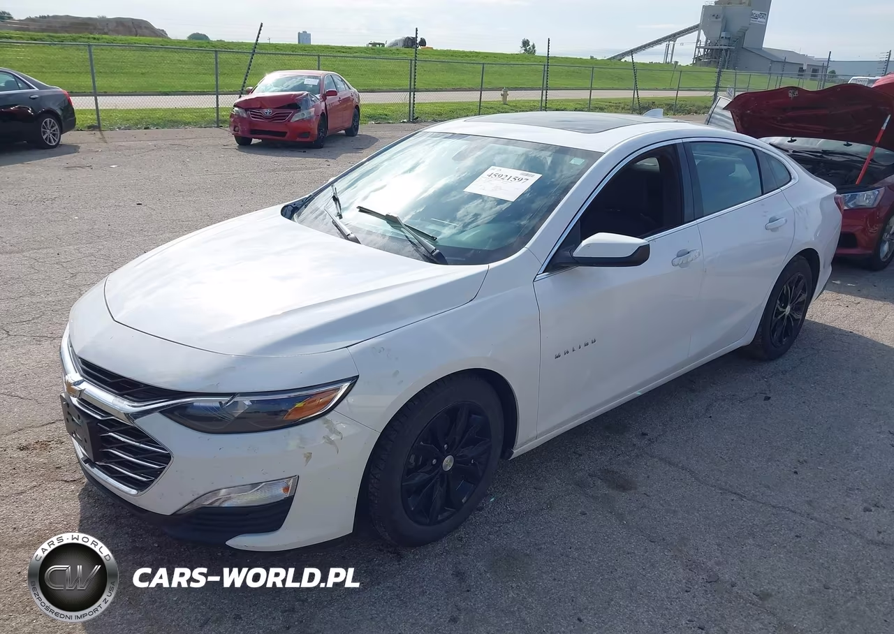 2021 Chevrolet Malibu Fwd Lt VIN:1G1ZD5ST2MF053813 - 2