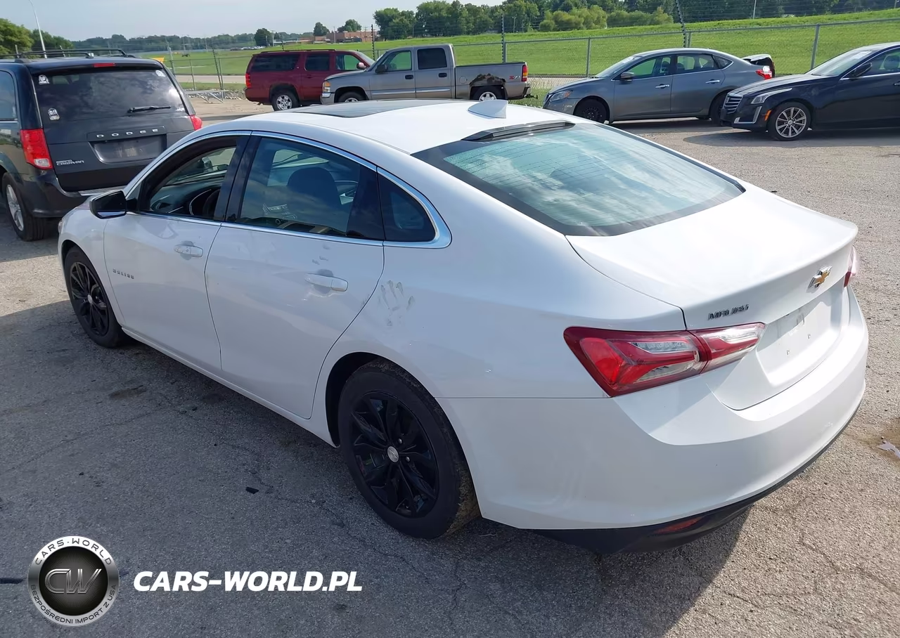 2021 Chevrolet Malibu Fwd Lt VIN:1G1ZD5ST2MF053813 - 3