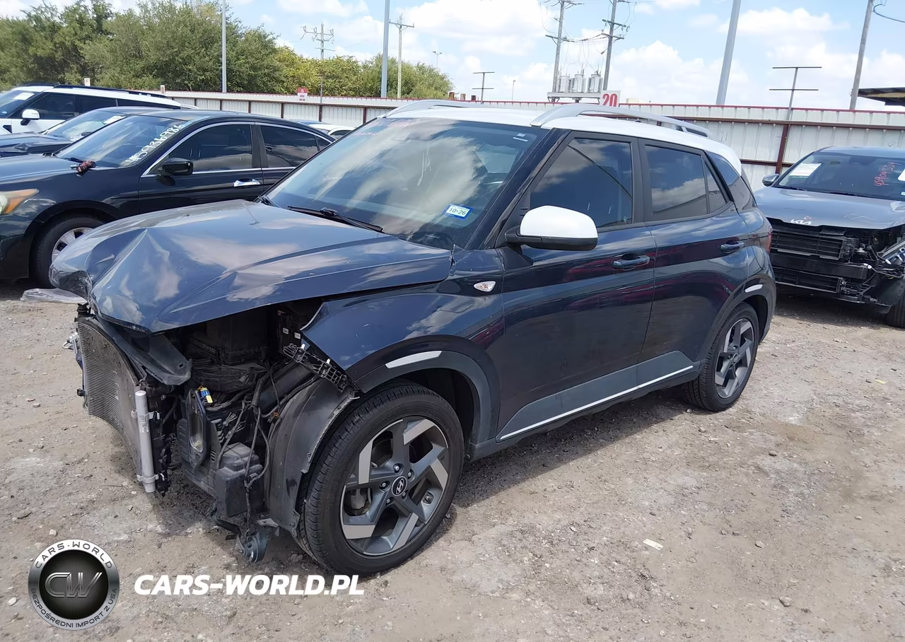 2021 Hyundai Venue Denim VIN:KMHRC8A33MU112615 - 2