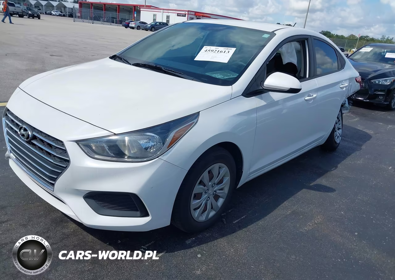 2022 Hyundai Accent Se VIN:3KPC24A65NE180303 - 2