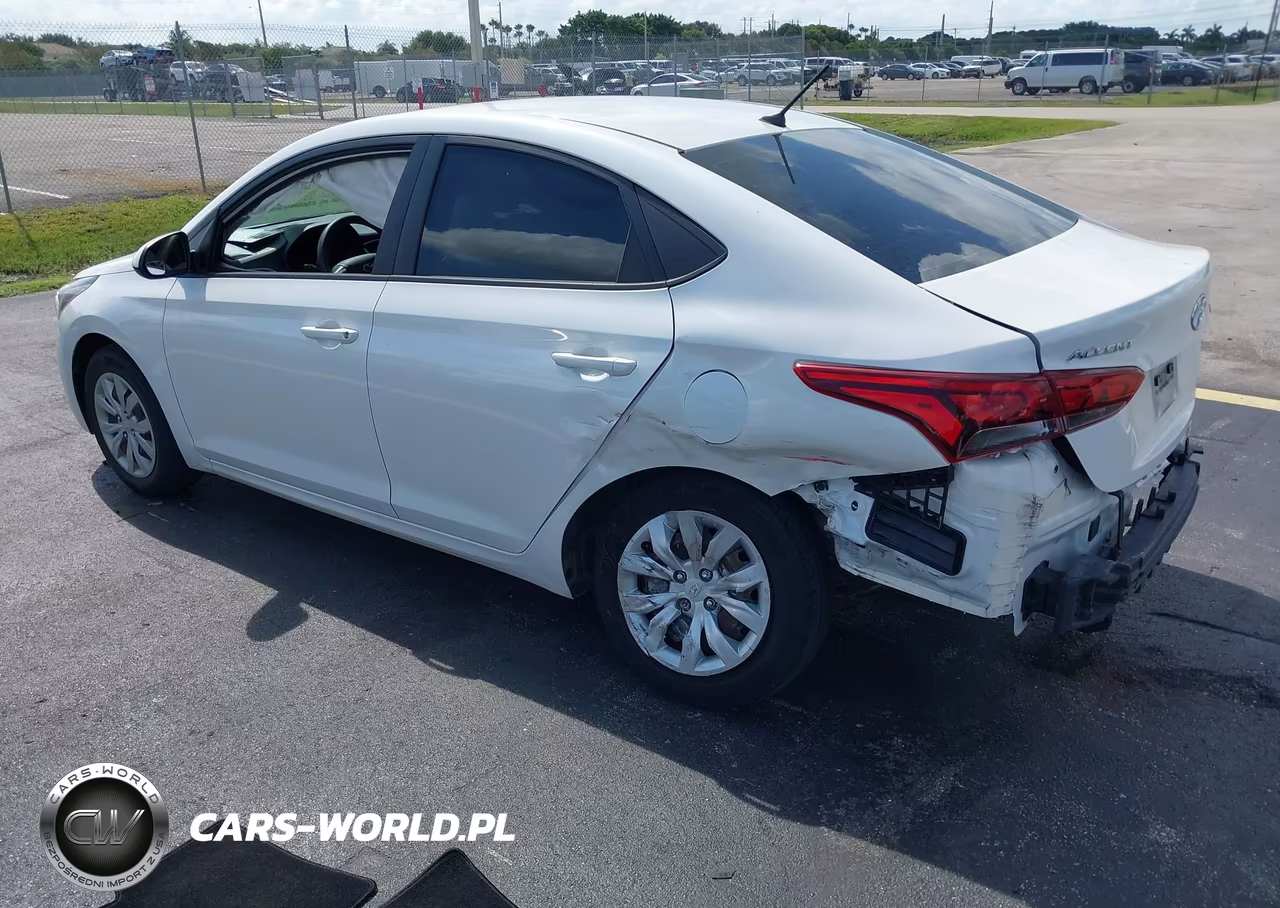 2022 Hyundai Accent Se VIN:3KPC24A65NE180303 - 3