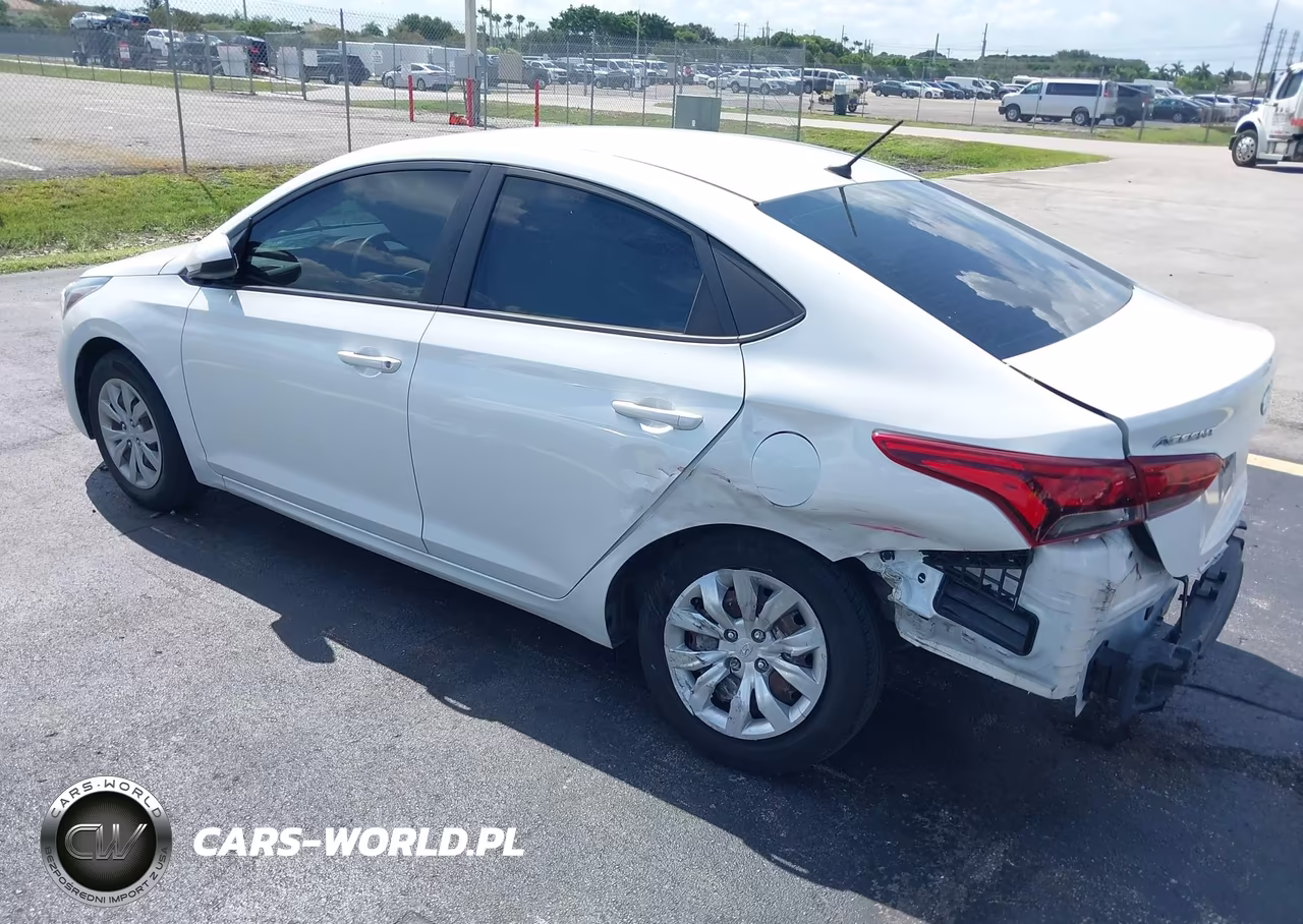 2022 Hyundai Accent Se VIN:3KPC24A65NE180303 - 6
