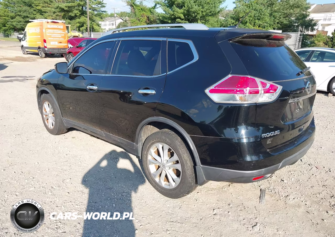 2015 Nissan Rogue Sv VIN:KNMAT2MV0FP576992 - 3