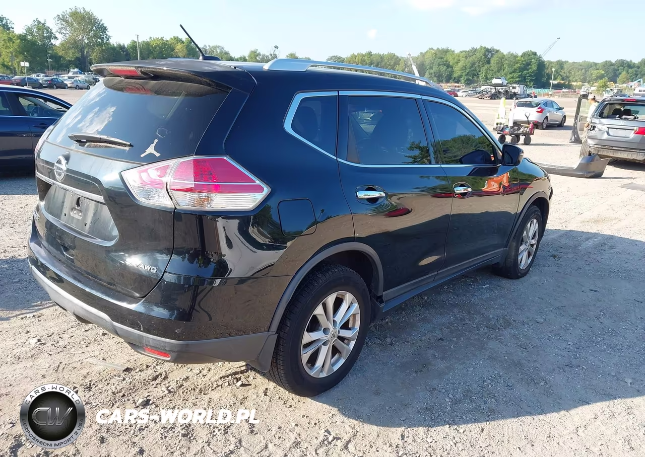 2015 Nissan Rogue Sv VIN:KNMAT2MV0FP576992 - 4