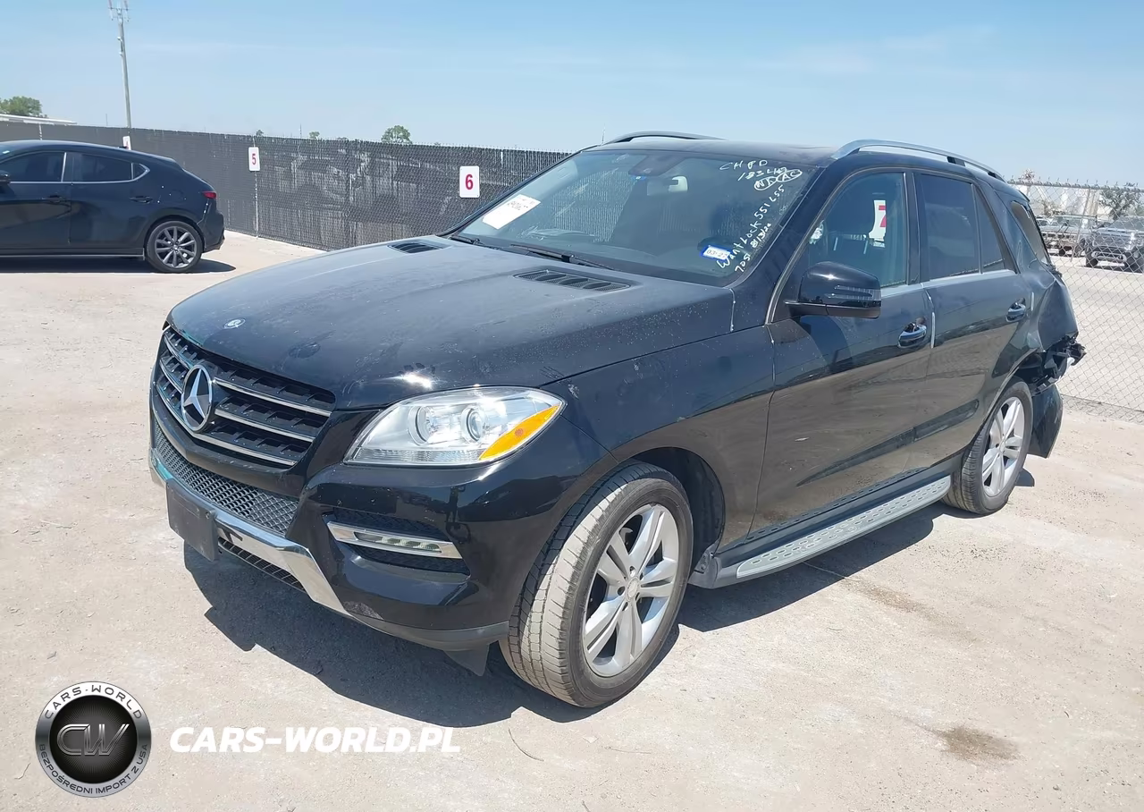 2015 Mercedes-Benz Ml 350 VIN:4JGDA5JB4FA551655 - 2