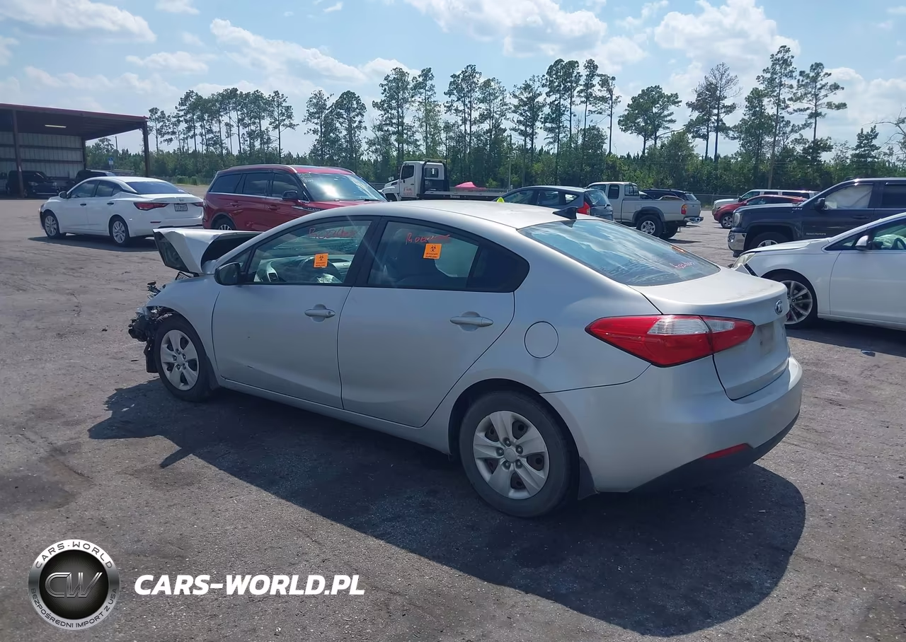 2015 Kia Forte Lx VIN:KNAFK4A6XF5408772 - 3