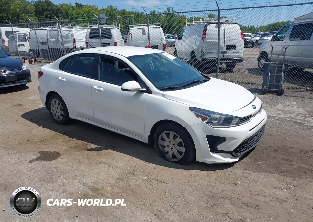 2021 Kia Rio Lx VIN:3KPA24AD8ME409190 - 1