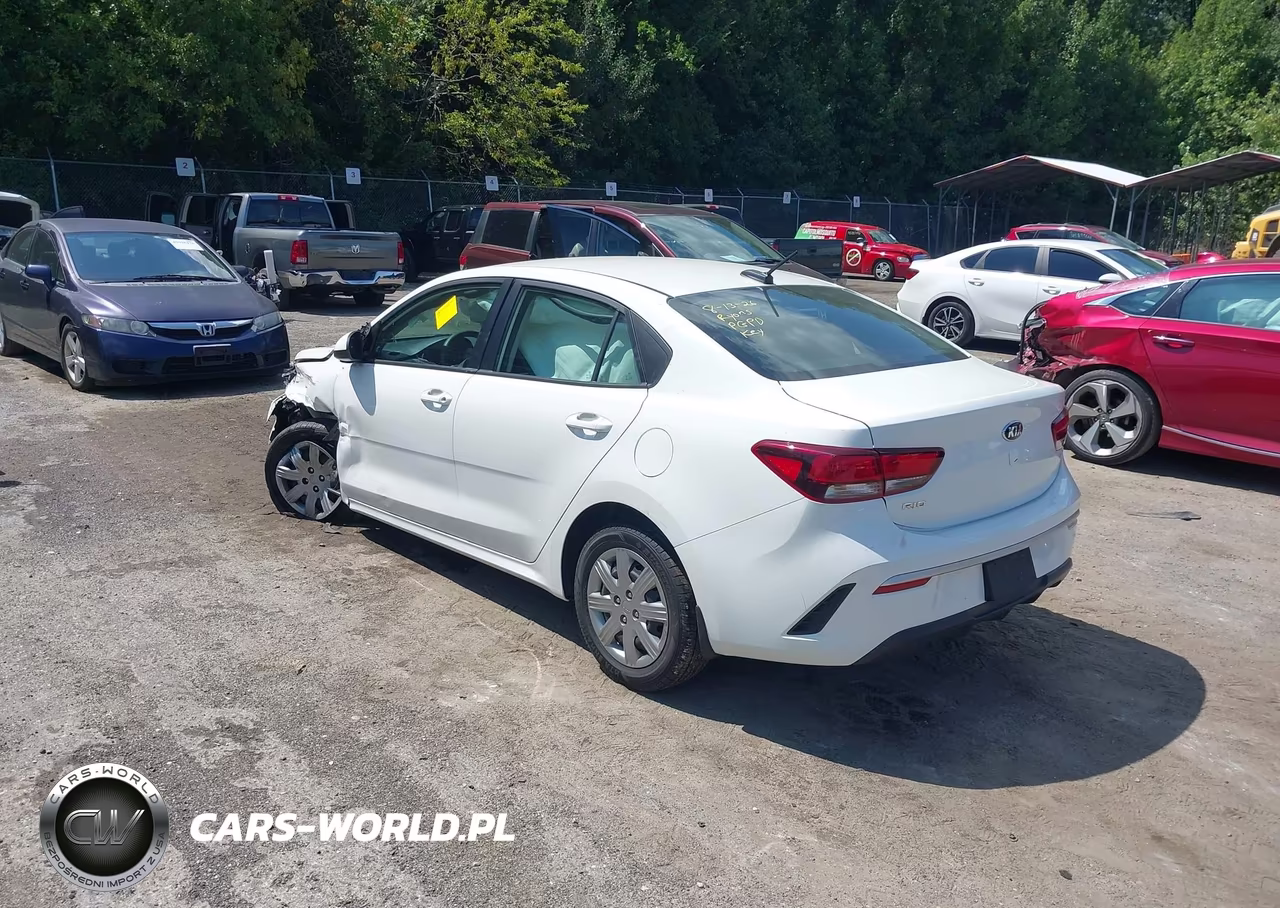 2021 Kia Rio Lx VIN:3KPA24AD8ME409190 - 3
