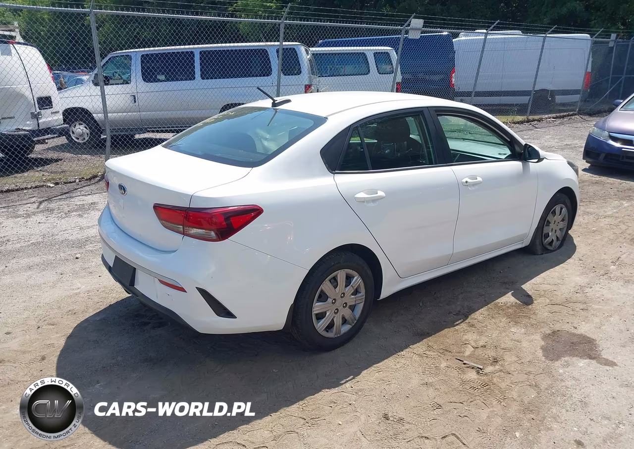2021 Kia Rio Lx VIN:3KPA24AD8ME409190 - 4