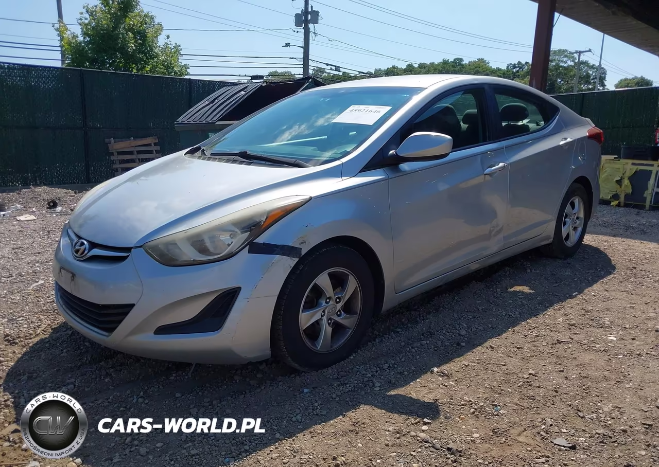 2014 Hyundai Elantra Se VIN:5NPDH4AE3EH480475 - 6