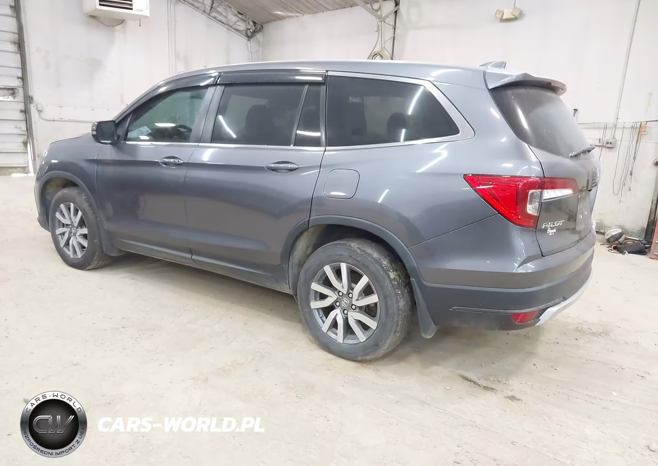 2020 Honda Pilot Awd Ex VIN:5FNYF6H39LB049576 - 3