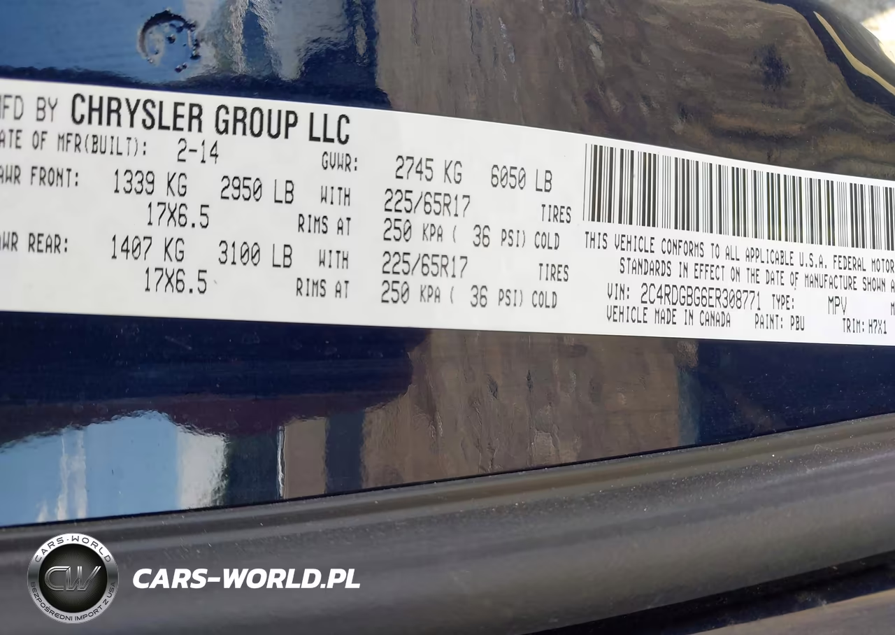 2014 Dodge Grand Caravan Se VIN:2C4RDGBG6ER308771 - 9