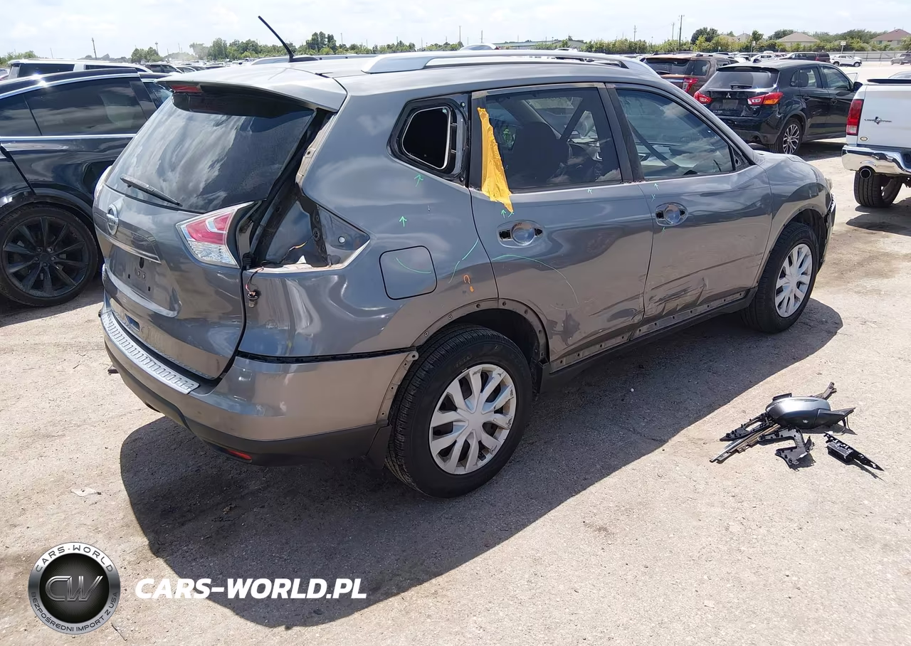 2016 Nissan Rogue S-Sl-Sv VIN:JN8AT2MT9GW006175 - 4