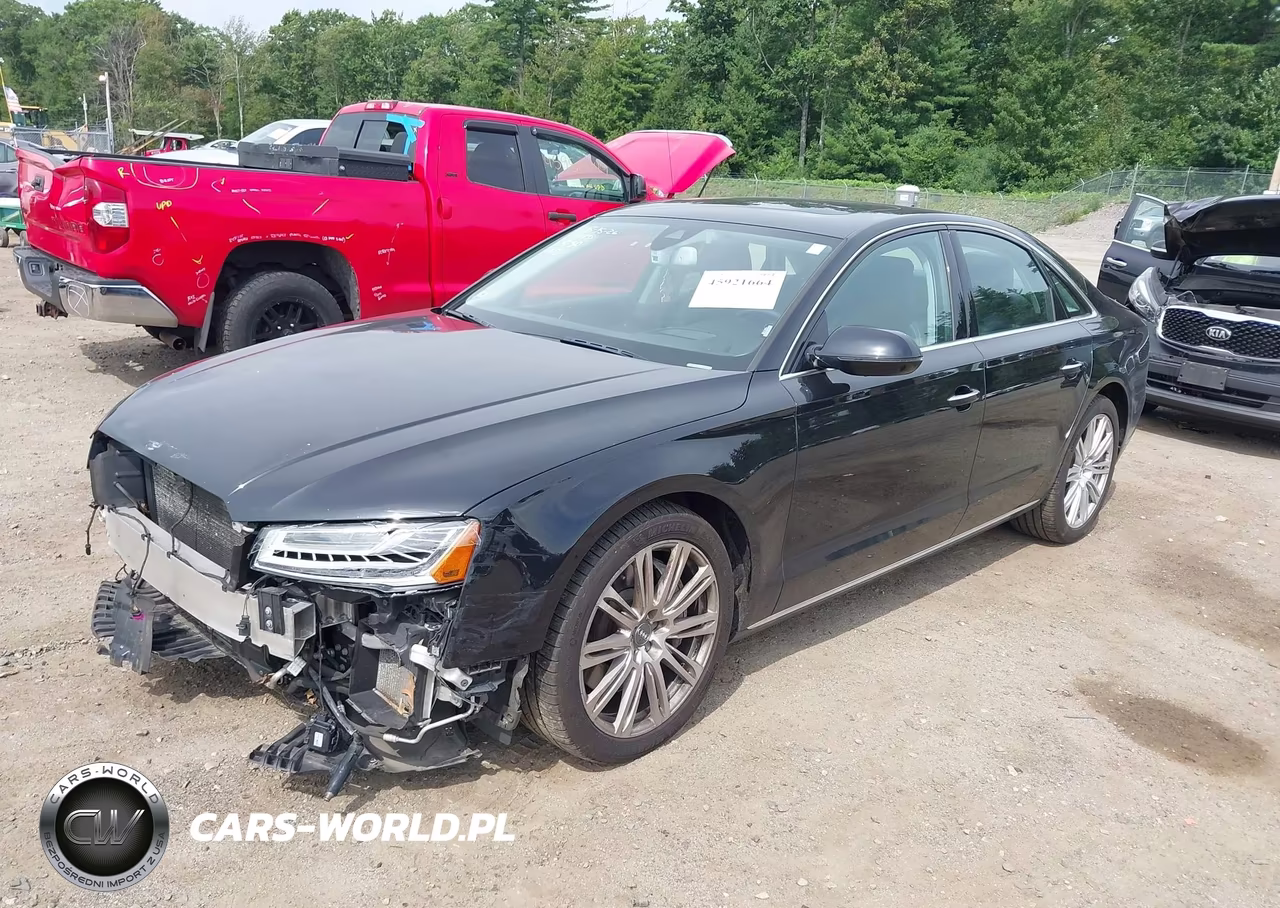 2015 Audi A8 3.0T VIN:WAUJGAFD1FN019150 - 2