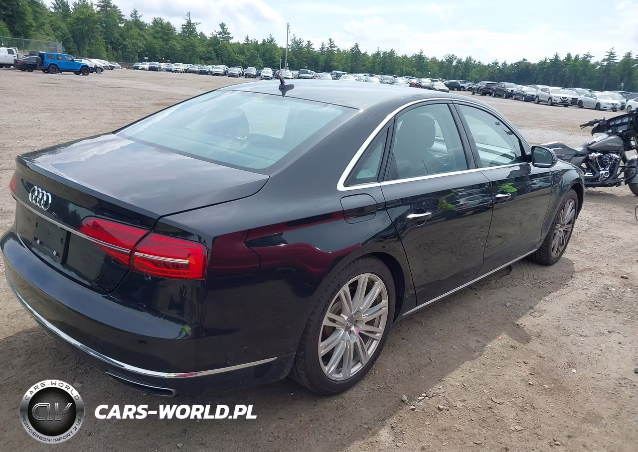2015 Audi A8 3.0T VIN:WAUJGAFD1FN019150 - 4