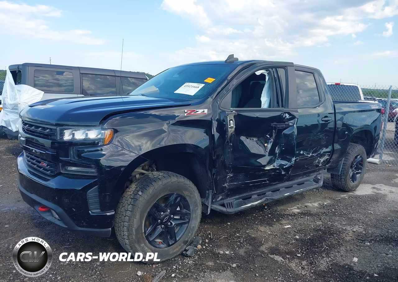 2020 Chevrolet Silverado 1500 4Wd Short Bed Lt Trail Boss VIN:3GCPYFED1LG196679 - 2