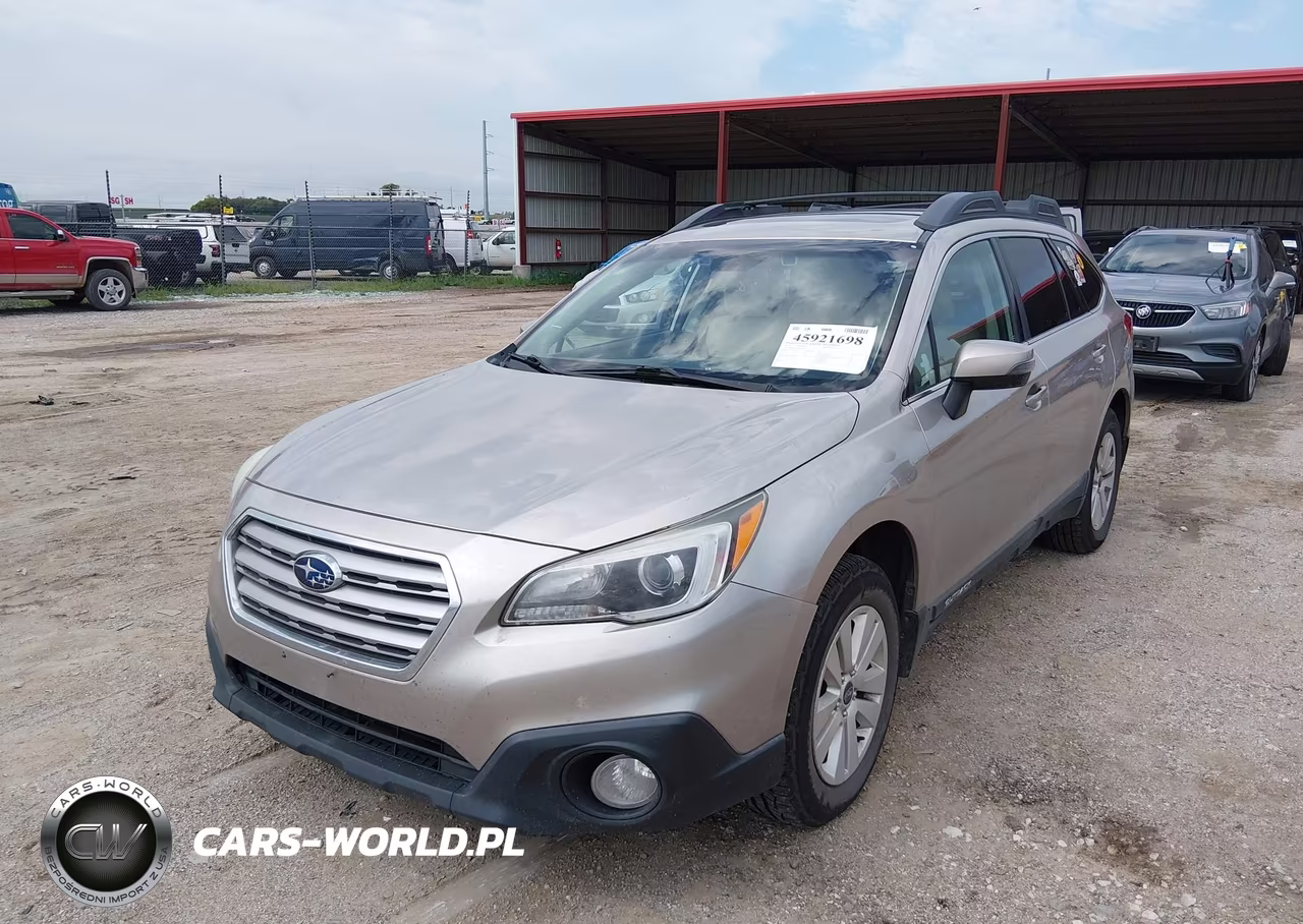 2015 Subaru Outback 2.5I Premium VIN:4S4BSBHC5F3301301 - 2