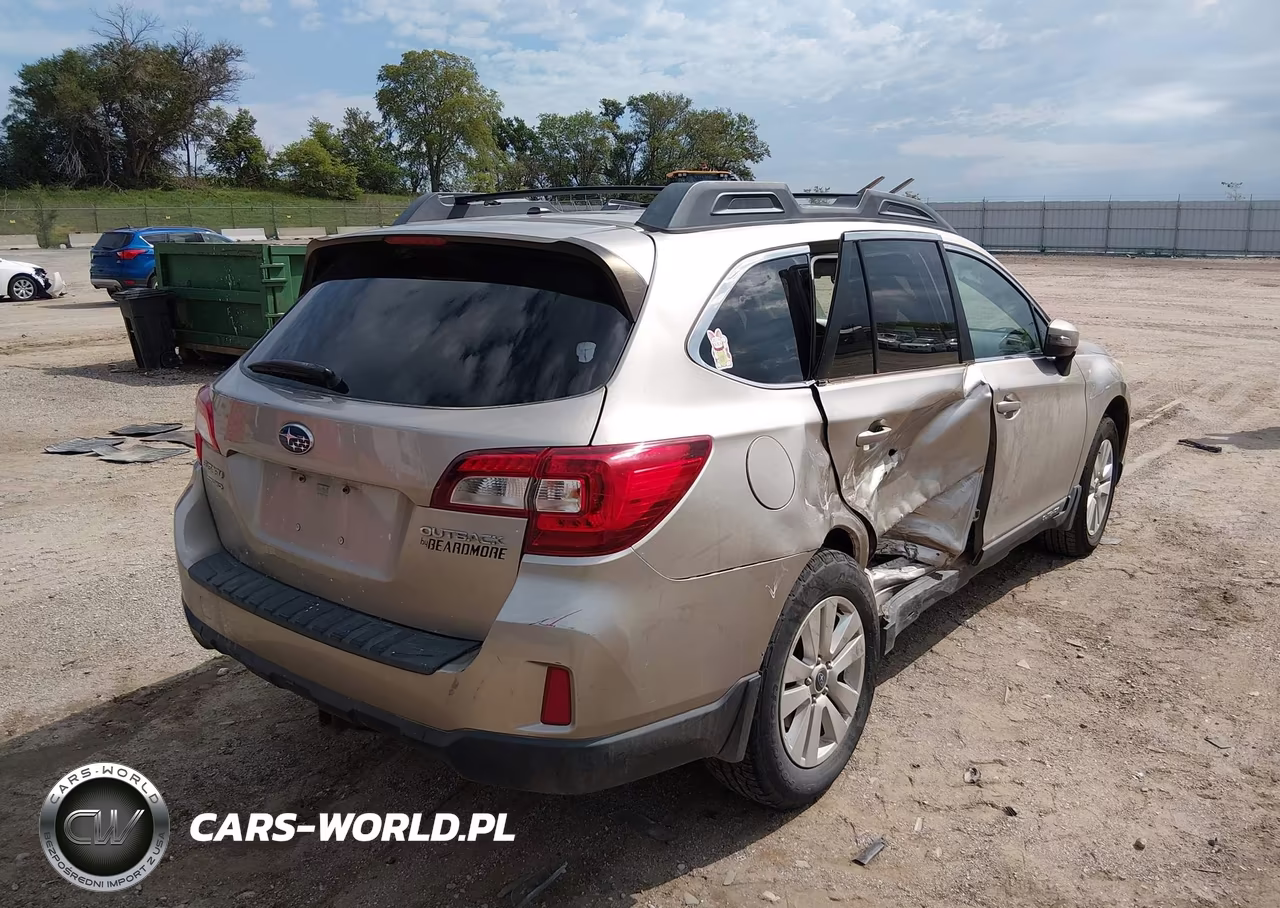 2015 Subaru Outback 2.5I Premium VIN:4S4BSBHC5F3301301 - 4