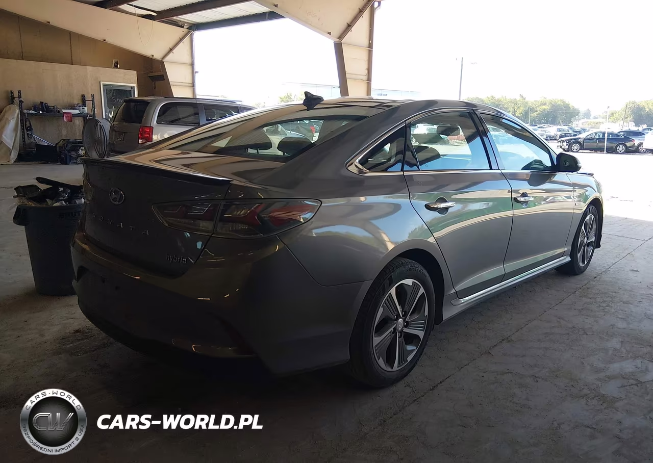 2018 Hyundai Sonata Hybrid Limited VIN:KMHE34L38JA086627 - 4