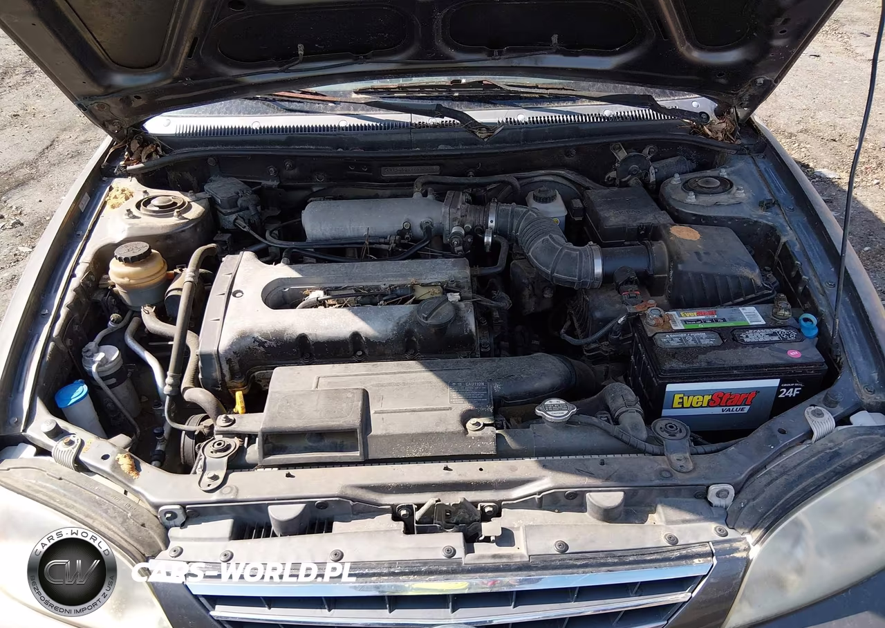 2003 Kia Spectra Ls VIN:KNAFB121X35276853 - 10