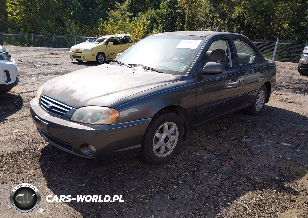 2003 Kia Spectra Ls VIN:KNAFB121X35276853 - 2