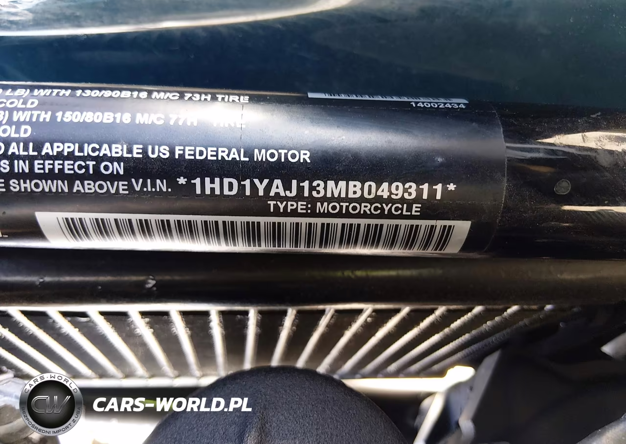 2021 Harley-Davidson Flhc VIN:1HD1YAJ13MB049311 - 10