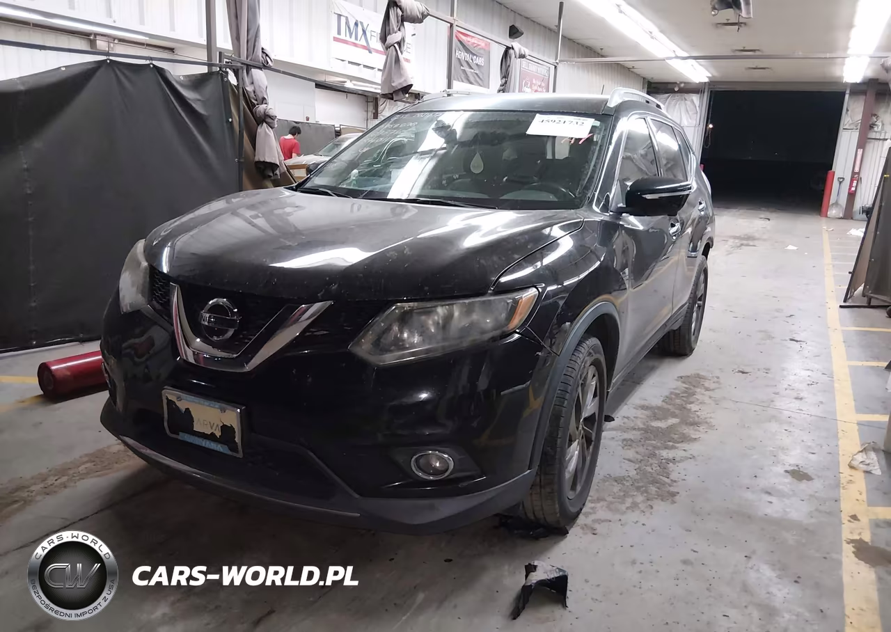 2015 Nissan Rogue Sl VIN:5N1AT2MVXFC876011 - 2