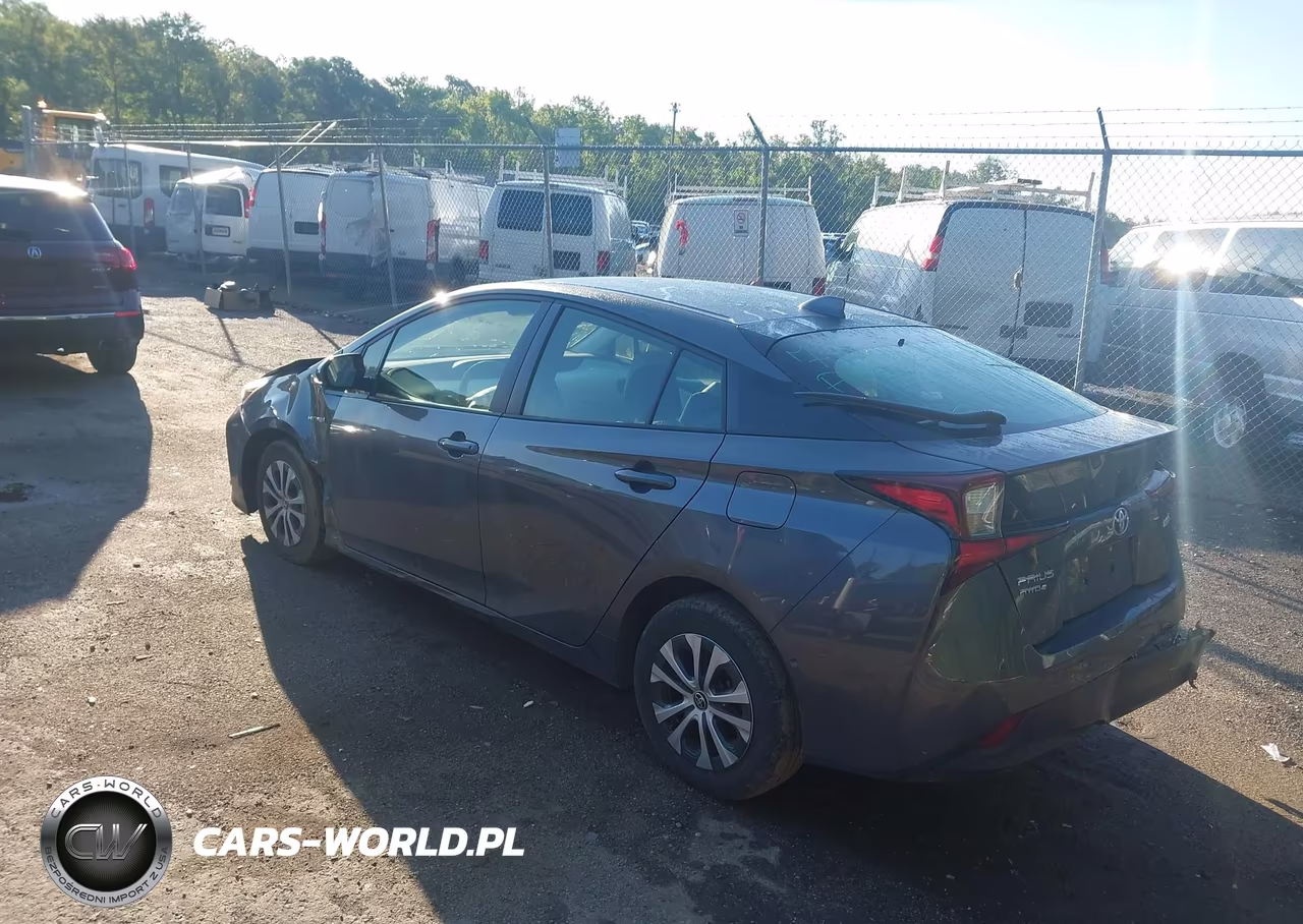 2020 Toyota Prius Le Awd-E VIN:JTDL9RFU1L3018432 - 3
