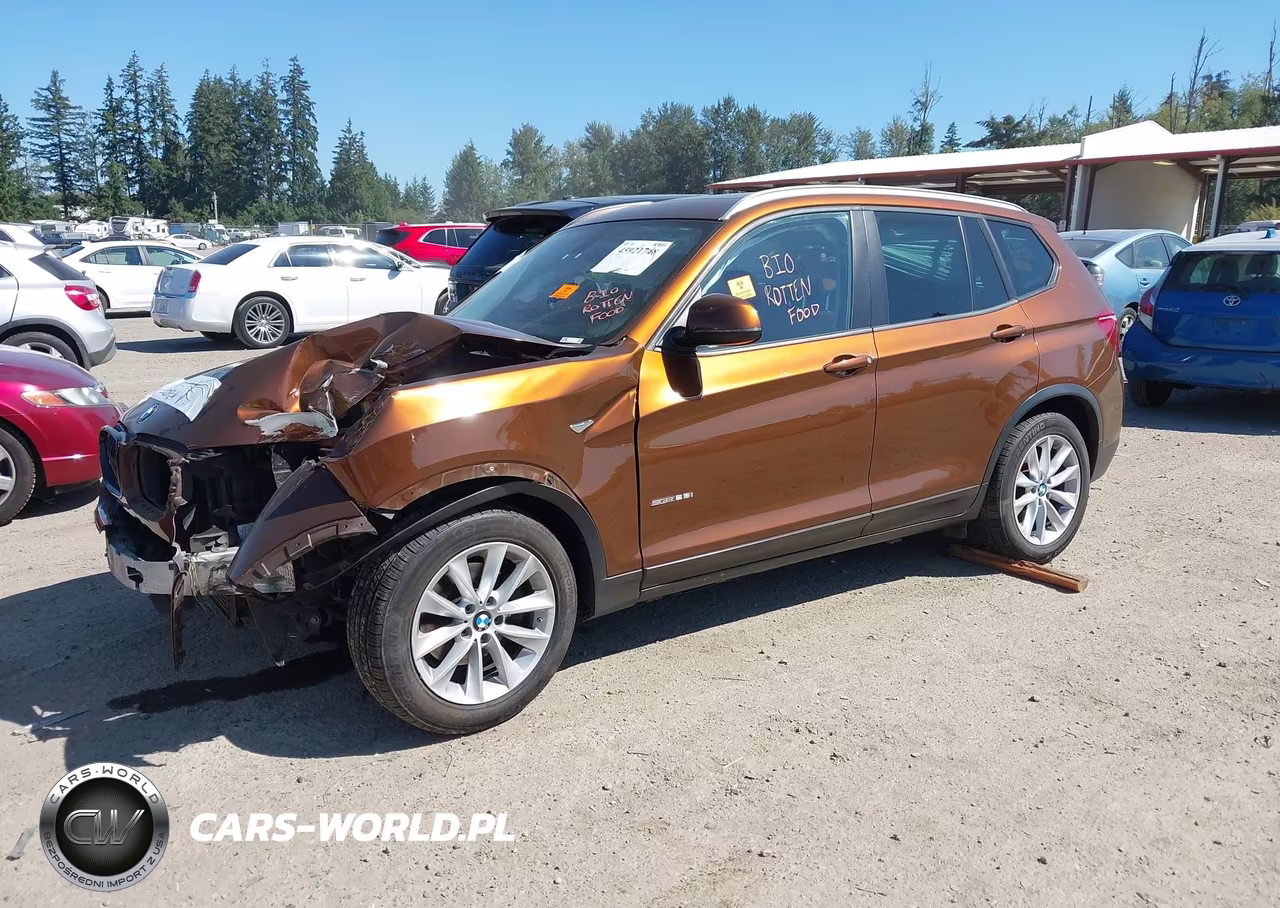 2017 BMW X3 Sdrive28I VIN:5UXWZ7C38H0V87248 - 2