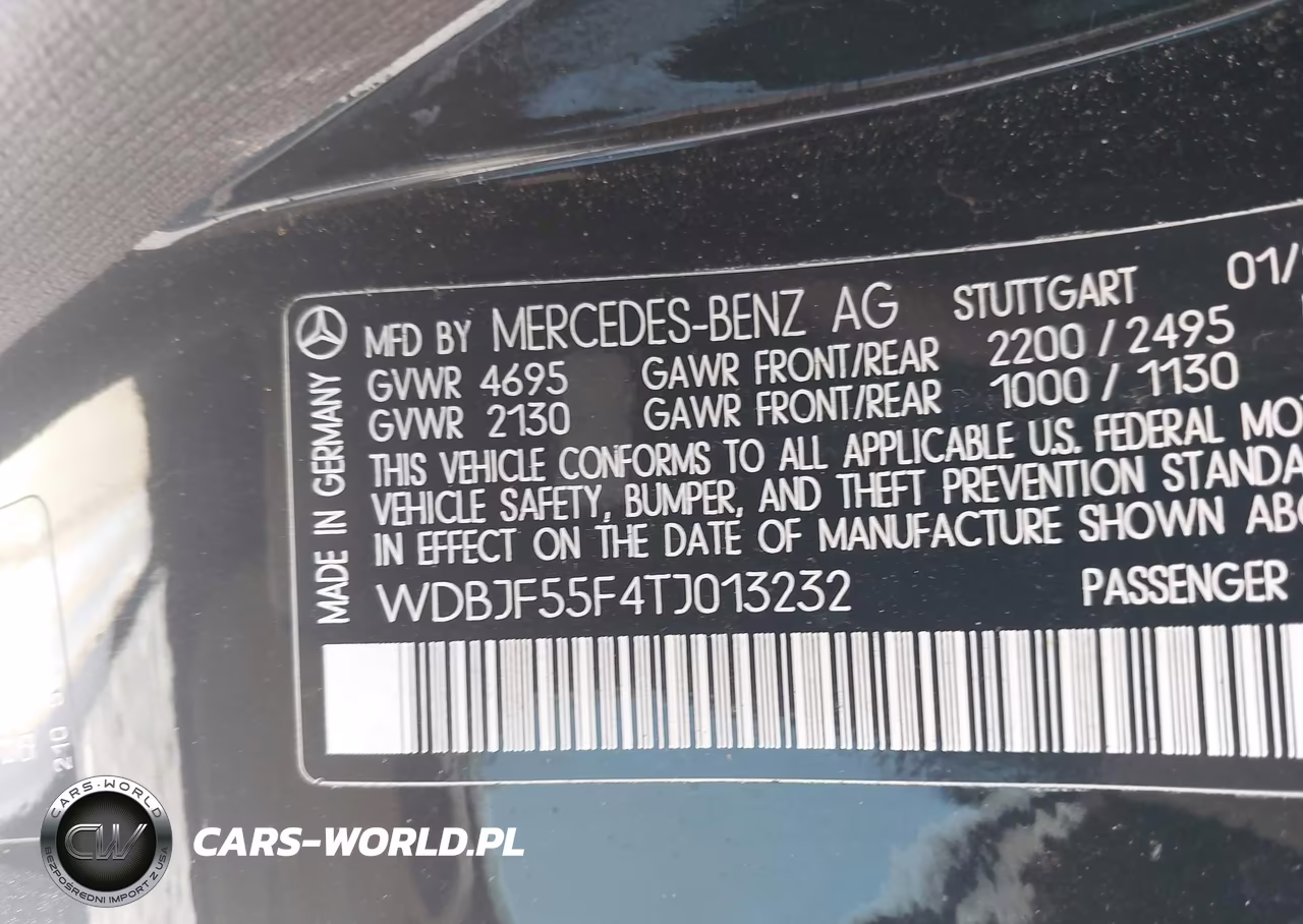 1996 Mercedes-Benz E 320 VIN:WDBJF55F4TJ013232 - 9