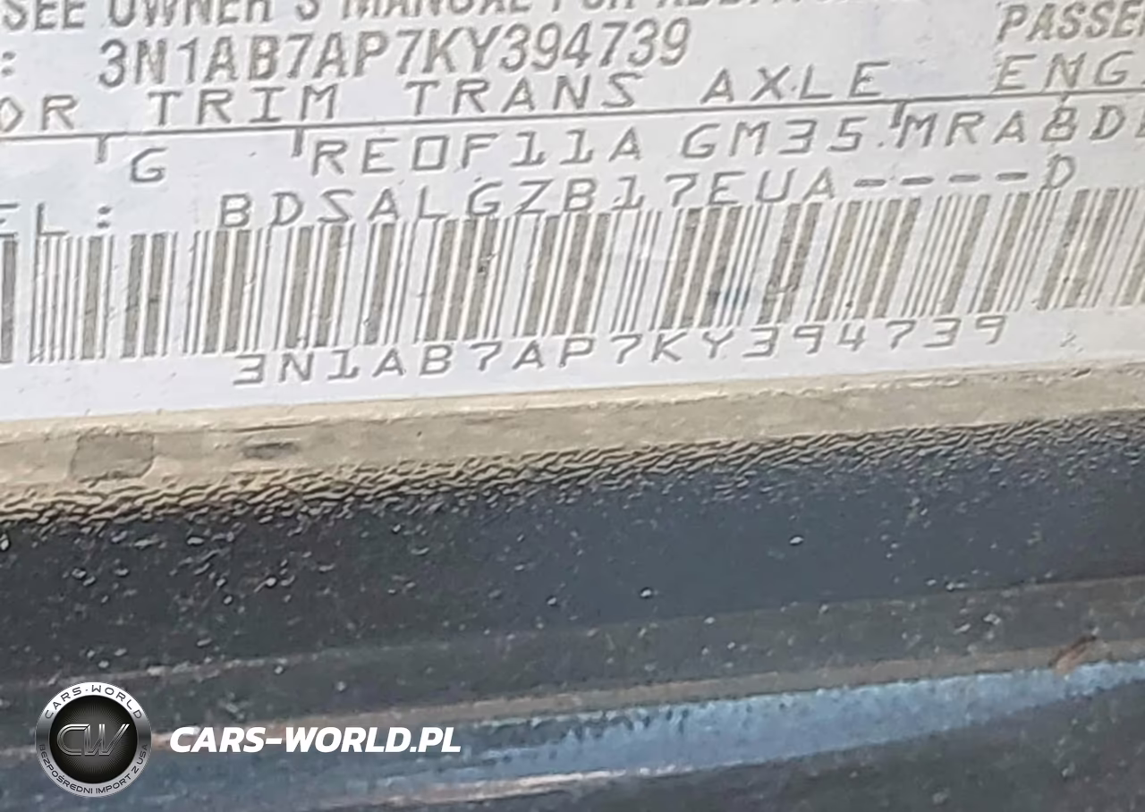 2019 Nissan Sentra Sl VIN:3N1AB7AP7KY394739 - 9