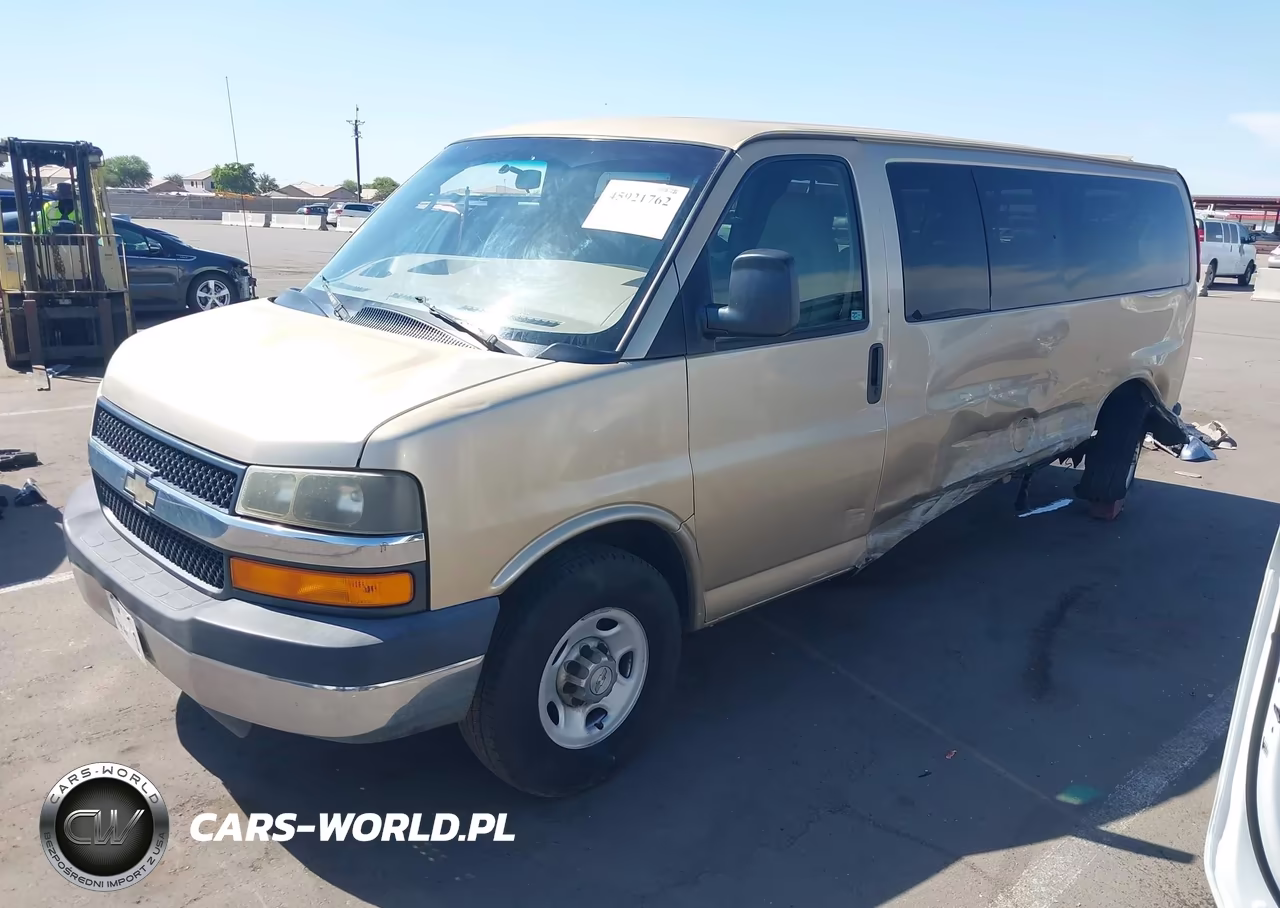 2007 Chevrolet Express Passenger Ls VIN:1GAHG39U771191564 - 2