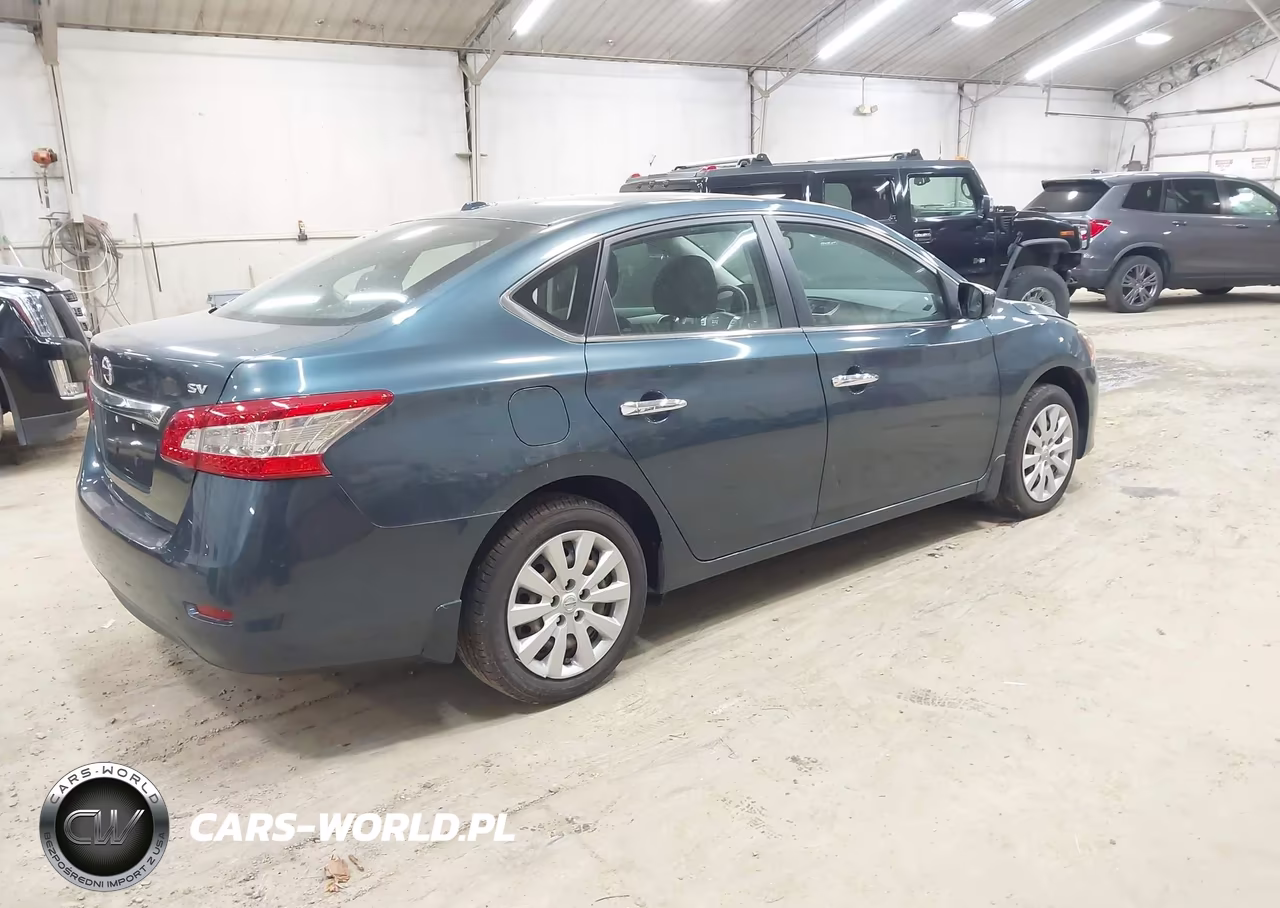 2015 NISSAN SENTRA SV VIN:3N1AB7AP3FY371108 - 4