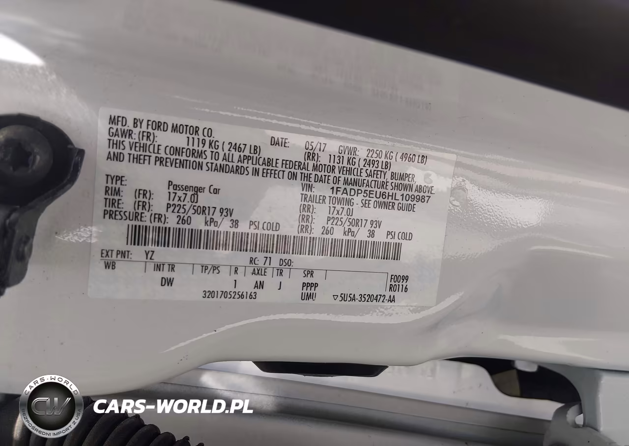 2017 Ford C-Max Energi Se VIN:1FADP5EU6HL109987 - 9