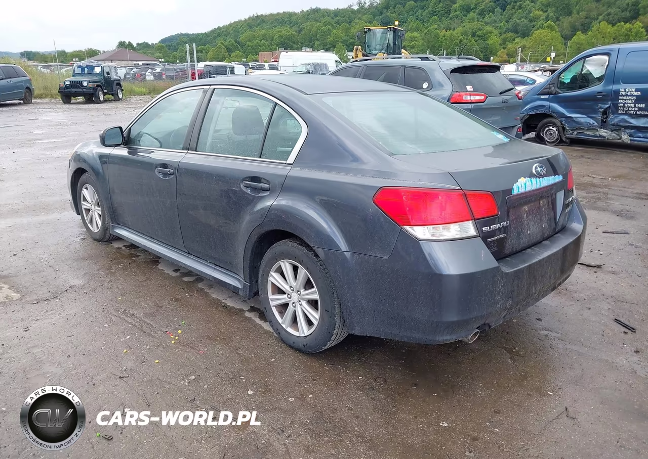 2011 Subaru Legacy 2.5I Premium VIN:4S3BMBB64B3235691 - 3