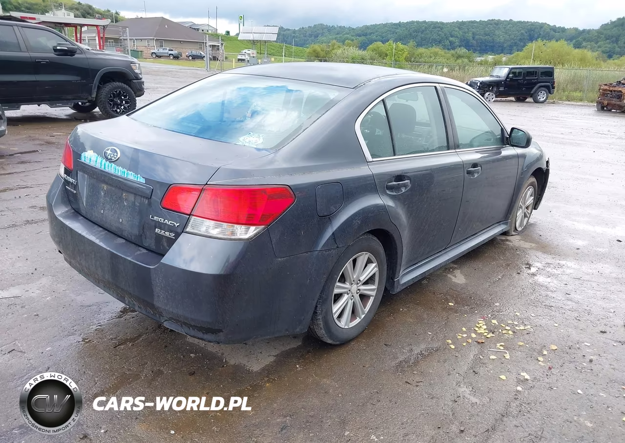 2011 Subaru Legacy 2.5I Premium VIN:4S3BMBB64B3235691 - 4