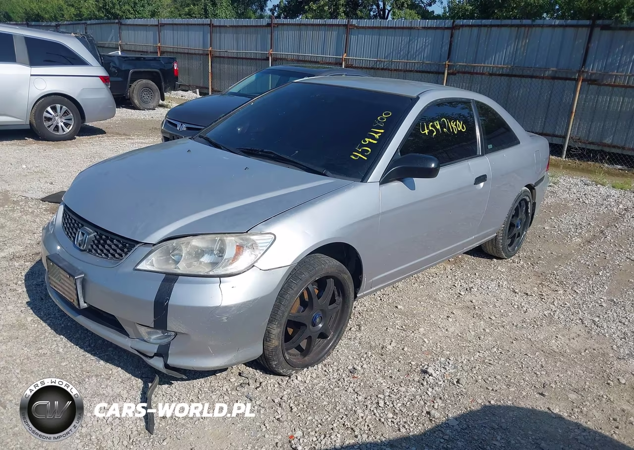 2004 Honda Civic Vp VIN:1HGEM21104L035124 - 2