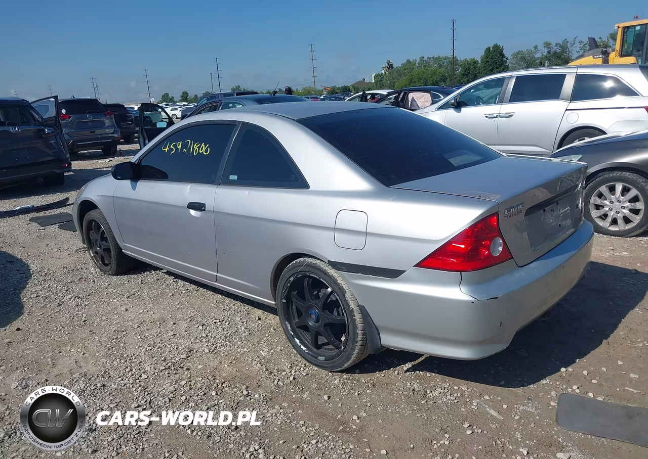 2004 Honda Civic Vp VIN:1HGEM21104L035124 - 3
