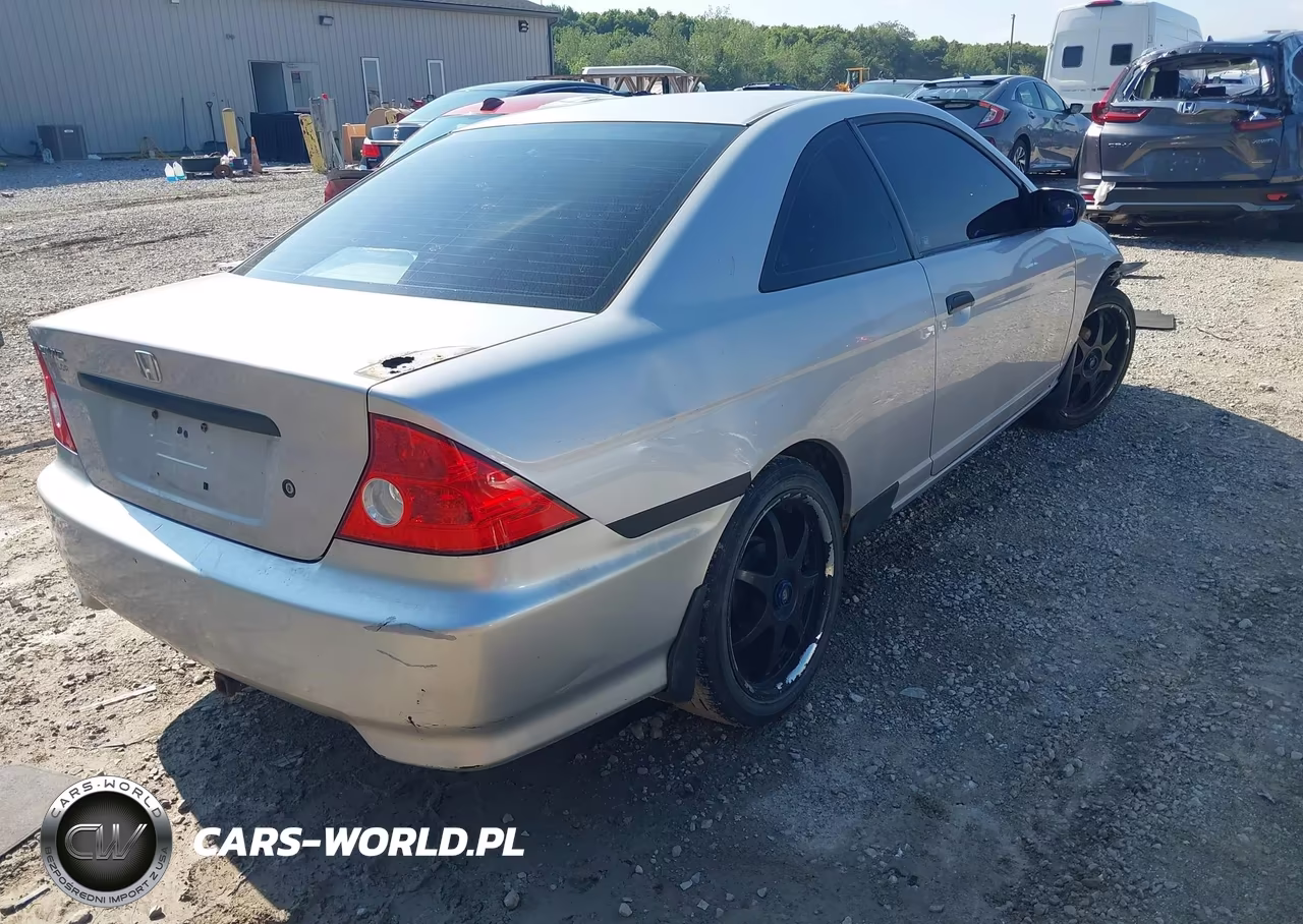 2004 Honda Civic Vp VIN:1HGEM21104L035124 - 4