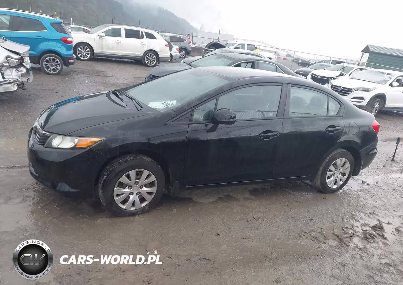 2012 Honda Civic Lx VIN:2HGFB2F59CH582233 - 14