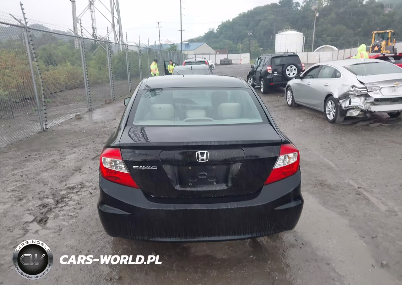 2012 Honda Civic Lx VIN:2HGFB2F59CH582233 - 16