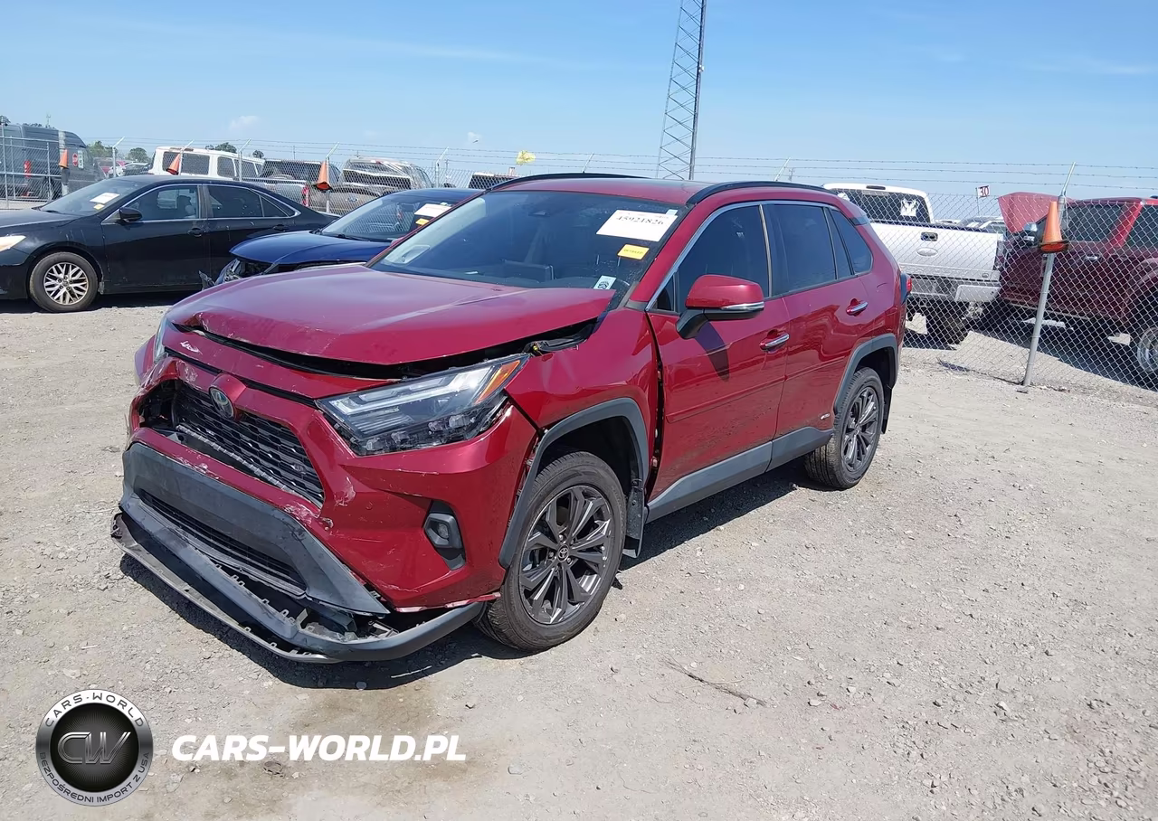2022 Toyota Rav4 Hybrid Limited VIN:4T3D6RFV9NU074186 - 2