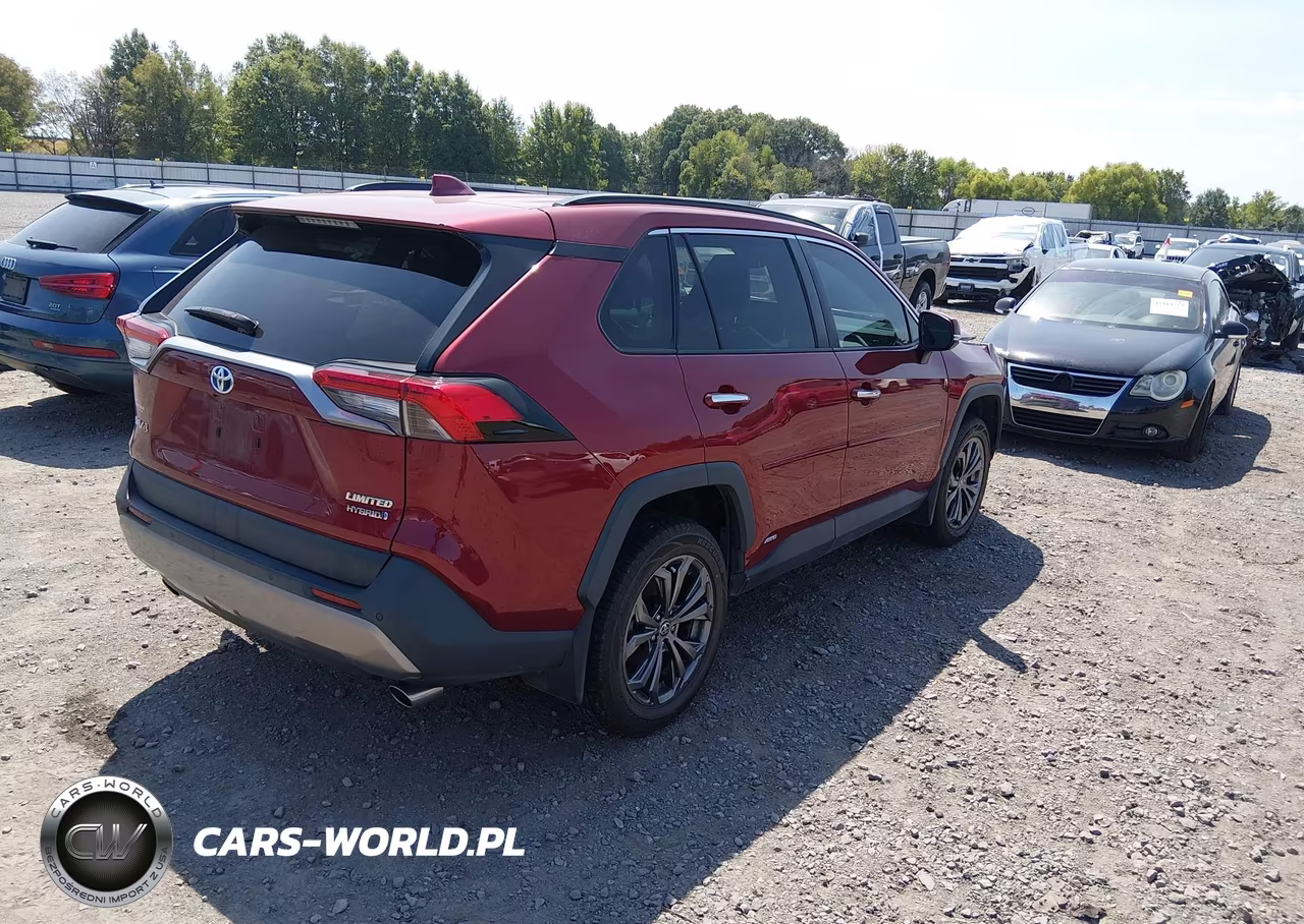 2022 Toyota Rav4 Hybrid Limited VIN:4T3D6RFV9NU074186 - 4