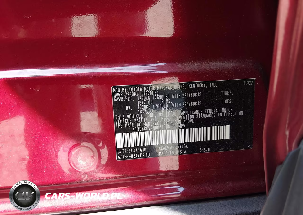 2022 Toyota Rav4 Hybrid Limited VIN:4T3D6RFV9NU074186 - 9