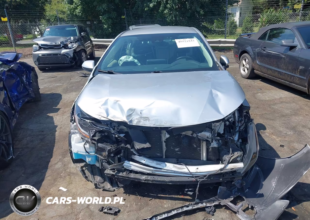 2021 Toyota Corolla Hybrid Le VIN:JTDEAMDEXMJ024435 - 11