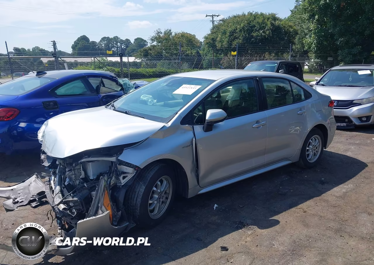 2021 Toyota Corolla Hybrid Le VIN:JTDEAMDEXMJ024435 - 13
