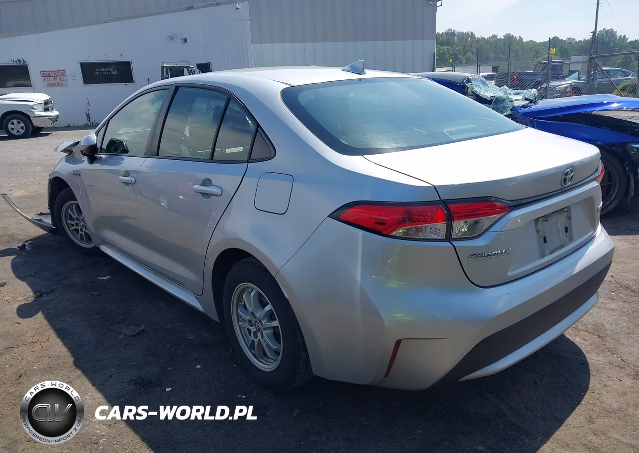 2021 Toyota Corolla Hybrid Le VIN:JTDEAMDEXMJ024435 - 3