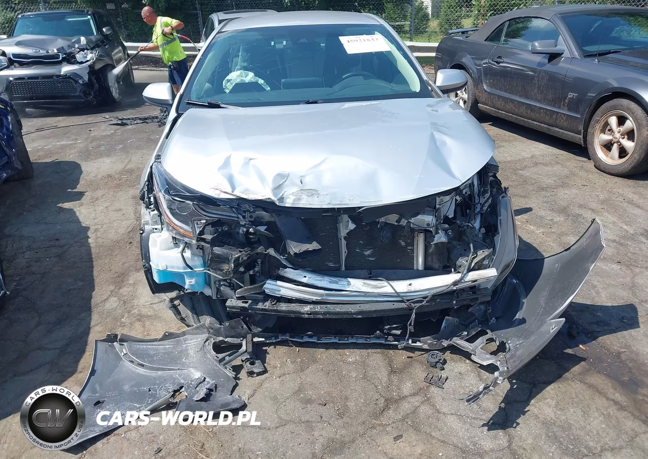 2021 Toyota Corolla Hybrid Le VIN:JTDEAMDEXMJ024435 - 6