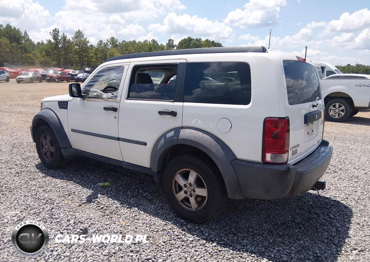 2007 Dodge Nitro Sxt VIN:1D8GT28K77W606234 - 3