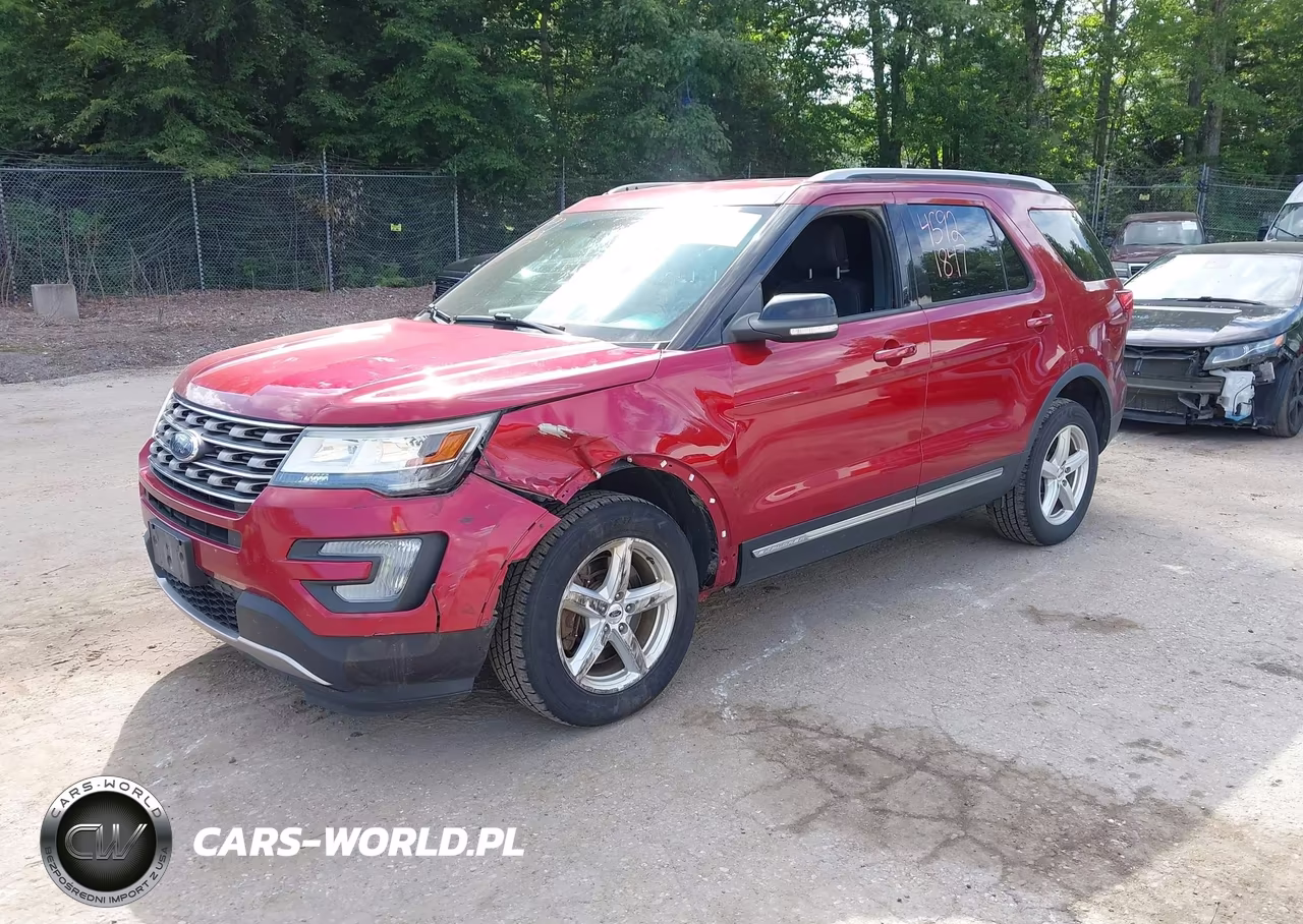 2016 Ford Explorer Xlt VIN:1FM5K8D81GGD08337 - 2